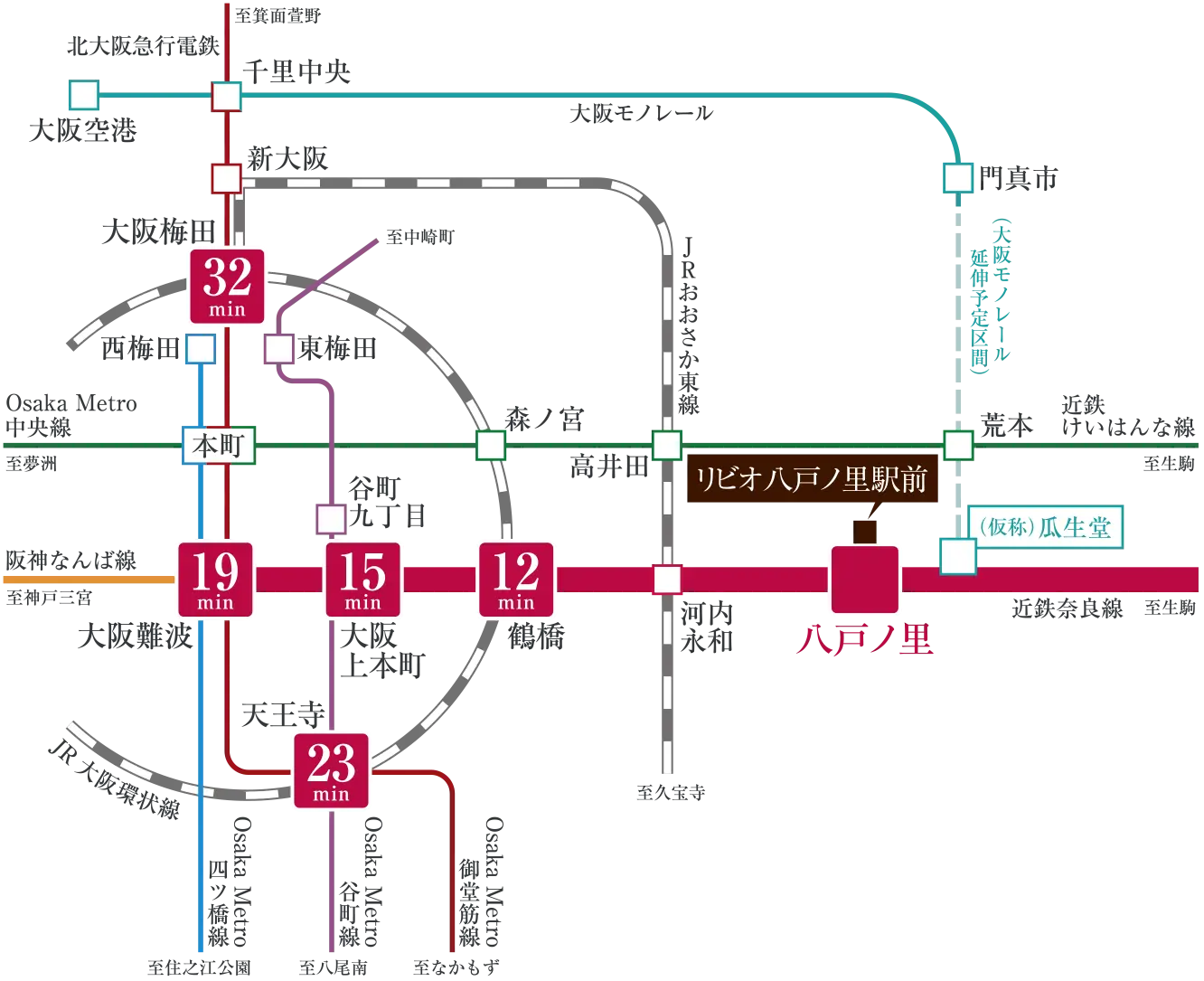 交通アクセス図