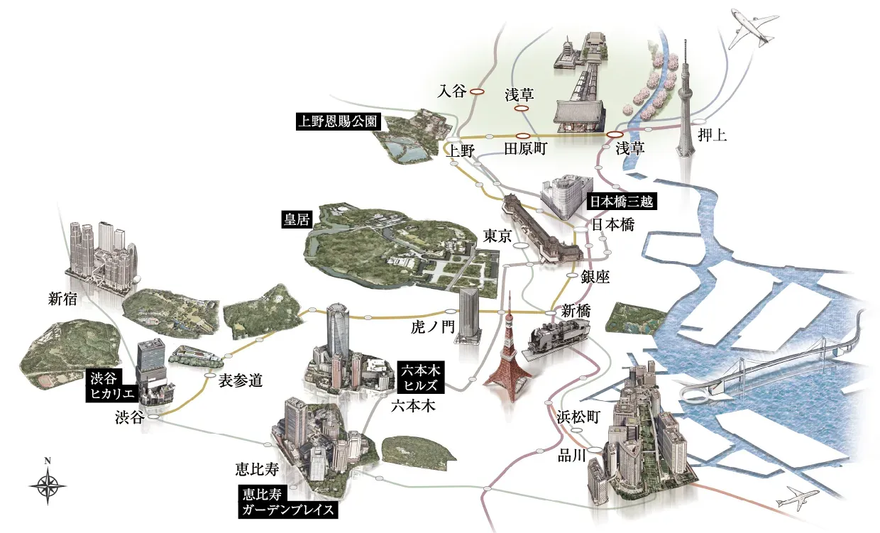 エリア概念図