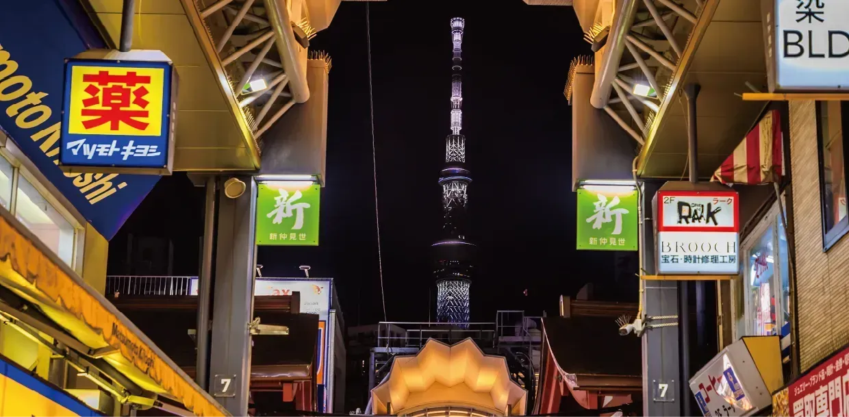 新仲見世商店街（約690m/徒歩9分）