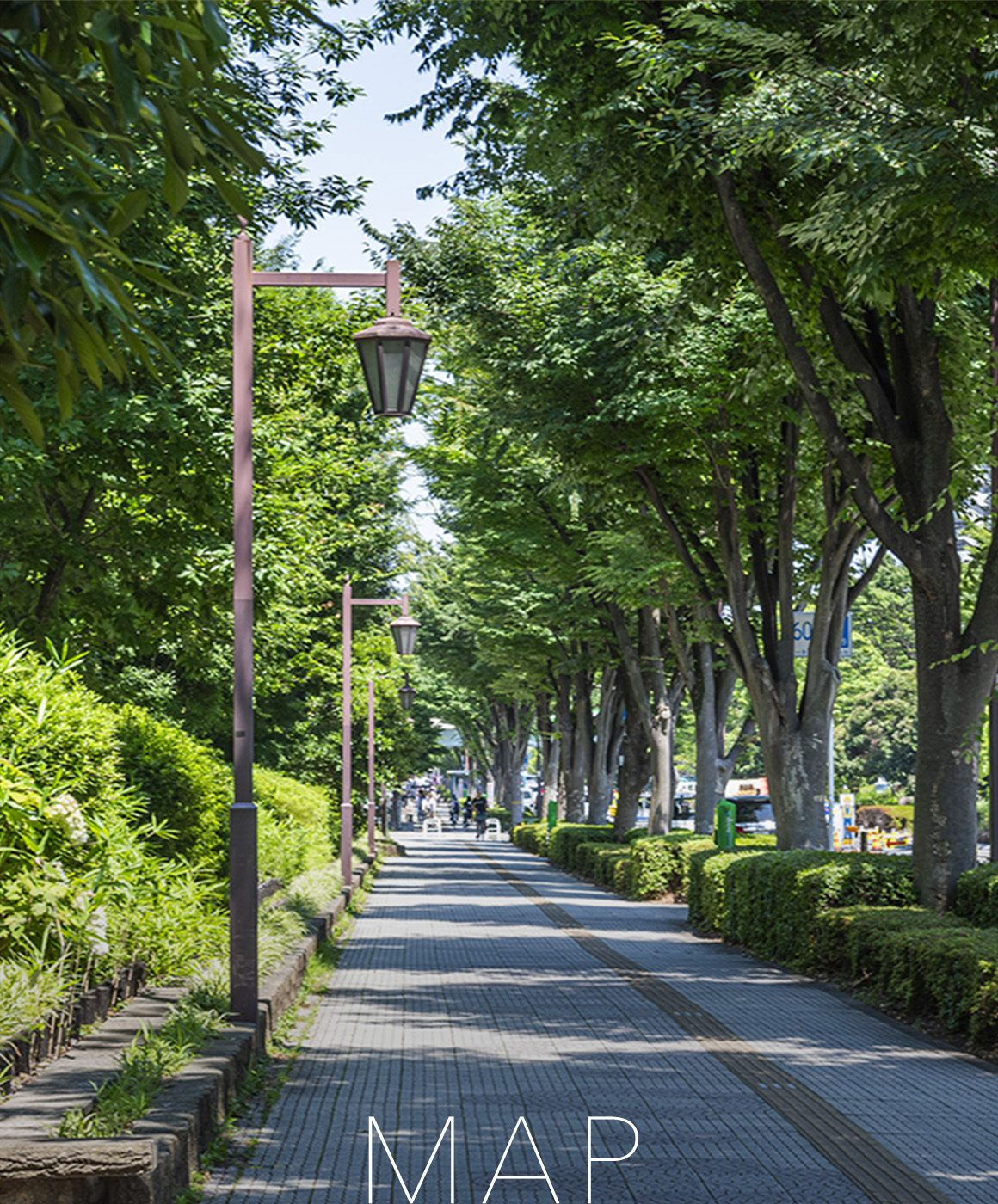 「光が丘」駅周辺の街並み