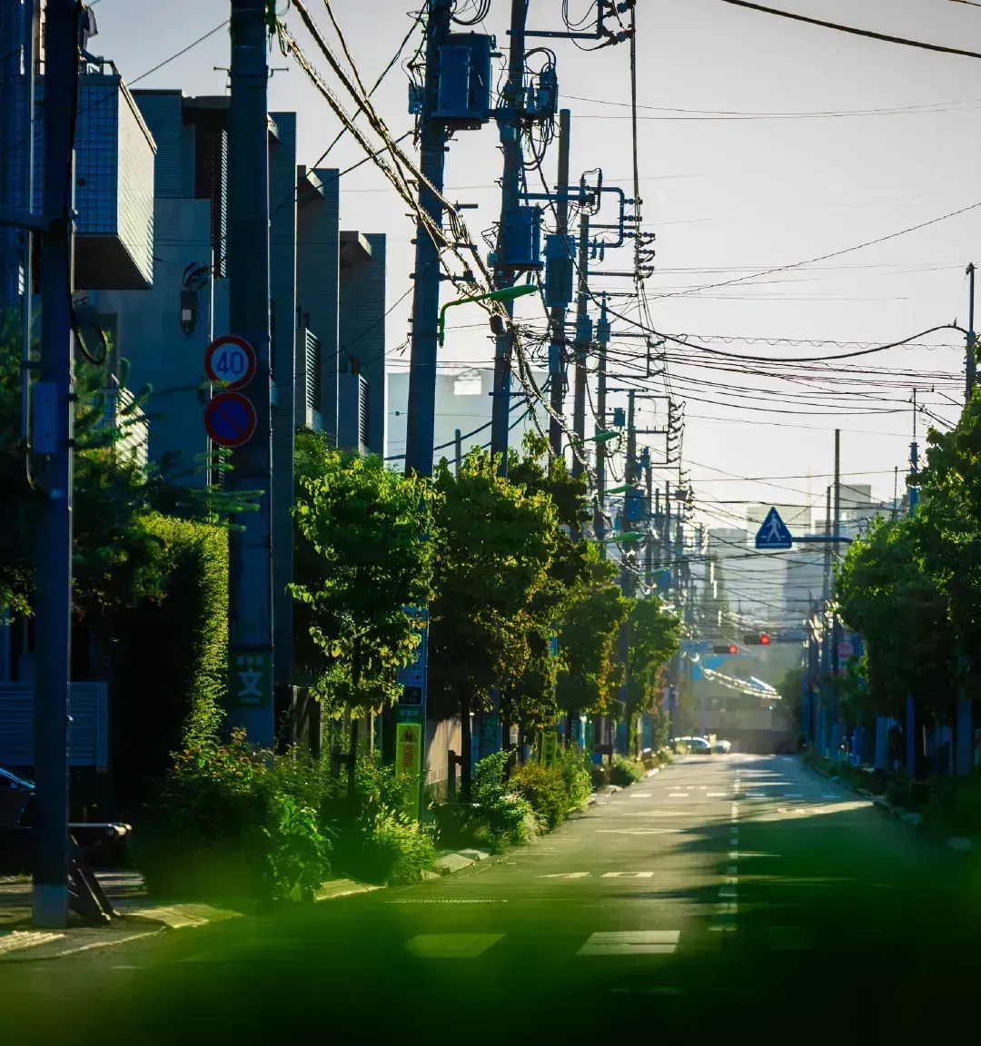 現地周辺の街並み（約200m/徒歩3分）