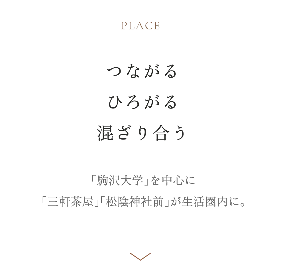 つながる　ひろがる　混ざり合う