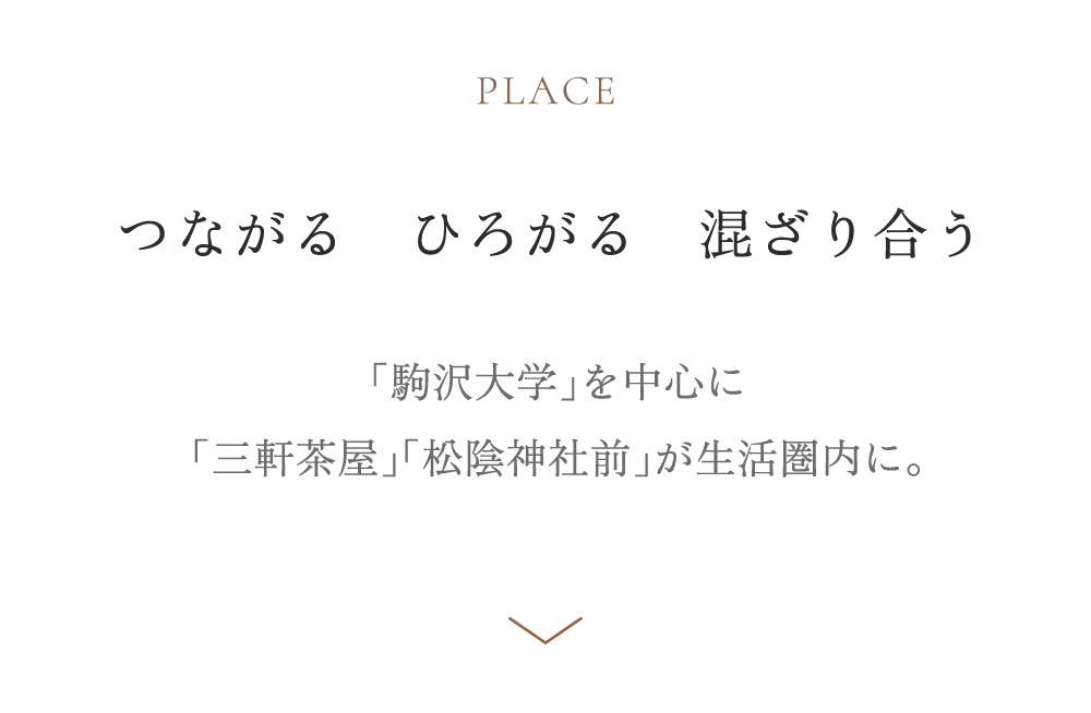 つながる　ひろがる　混ざり合う