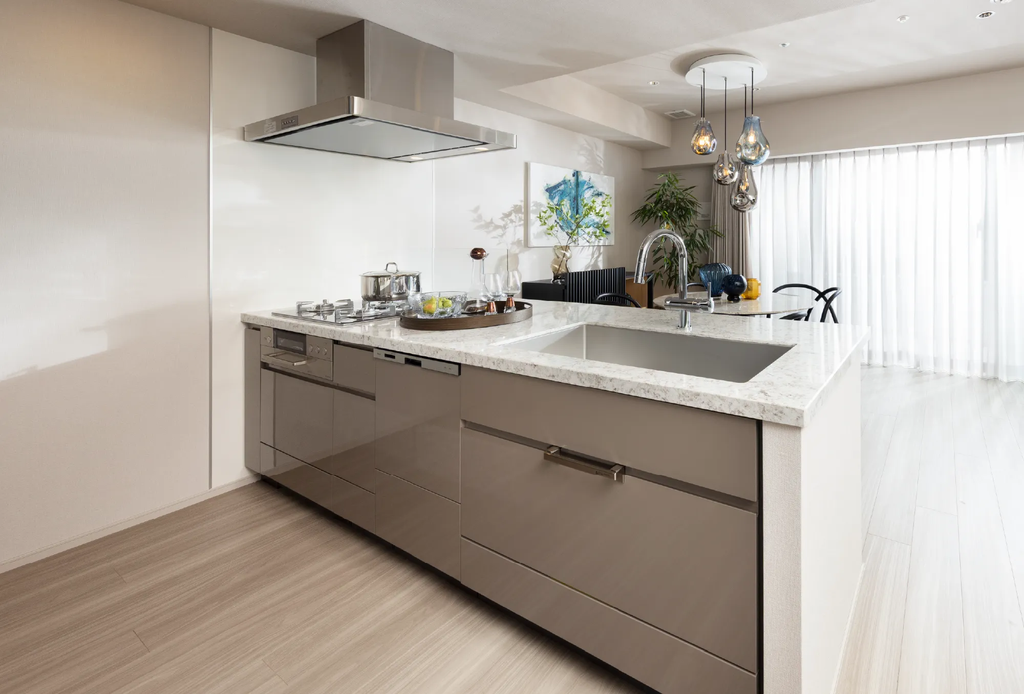 対面カウンター