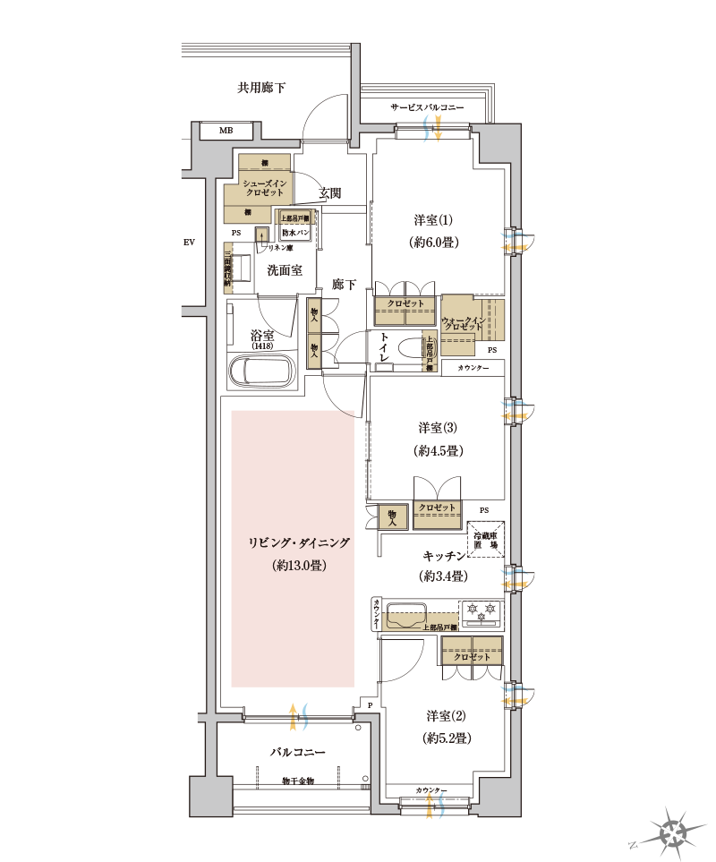 Gタイプの図面