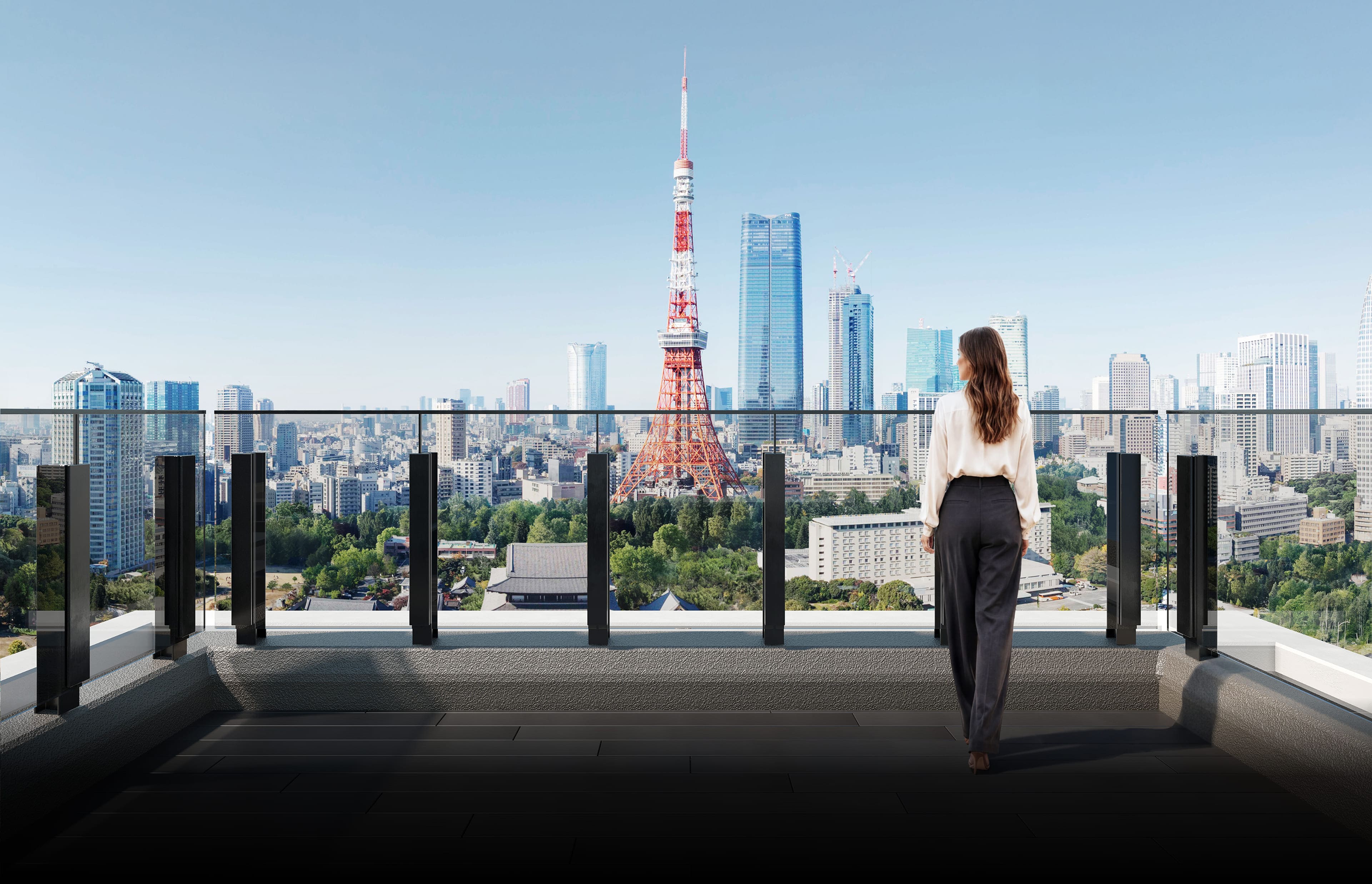 スカイデッキ完成予想CG