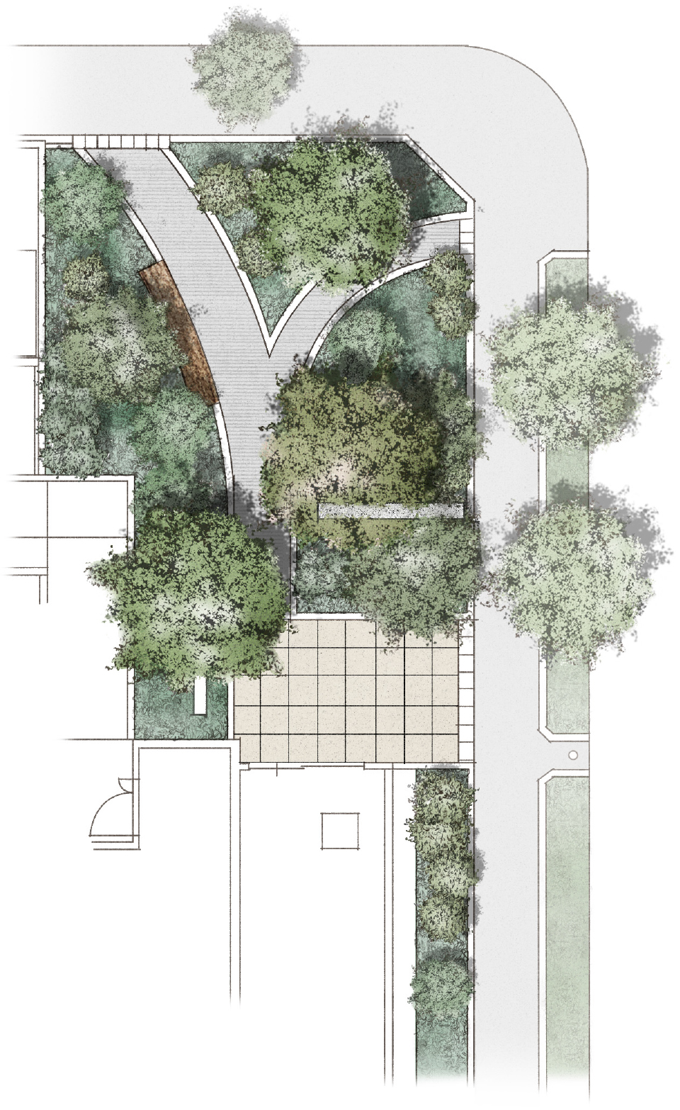 アプローチ完成予想イラスト