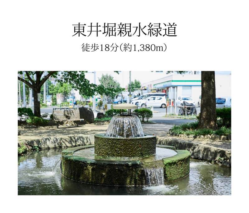 東井堀親水緑道