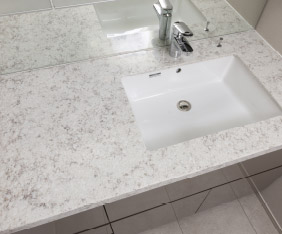 フィオレストーン洗面カウンター