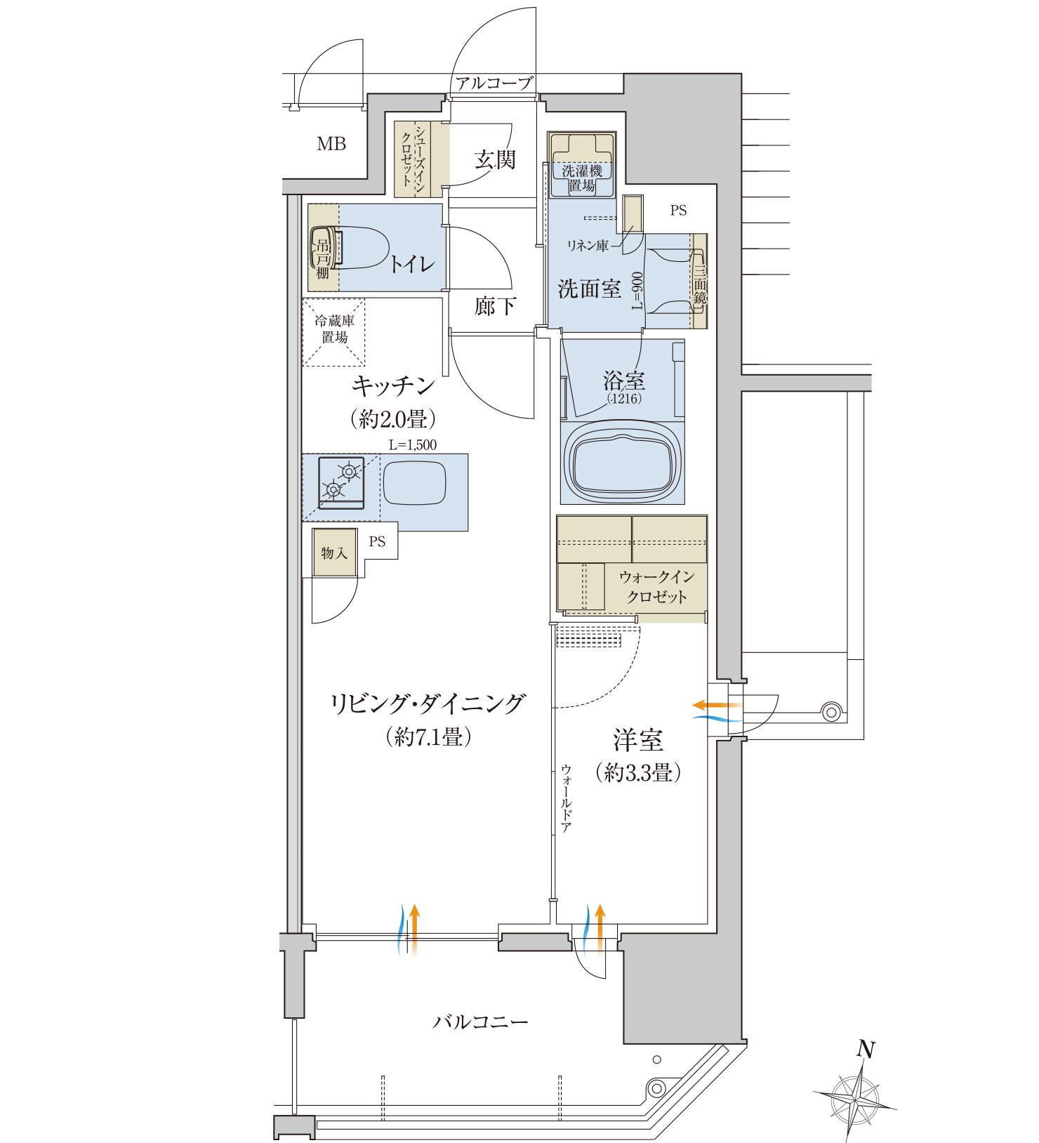 Dタイプの図面