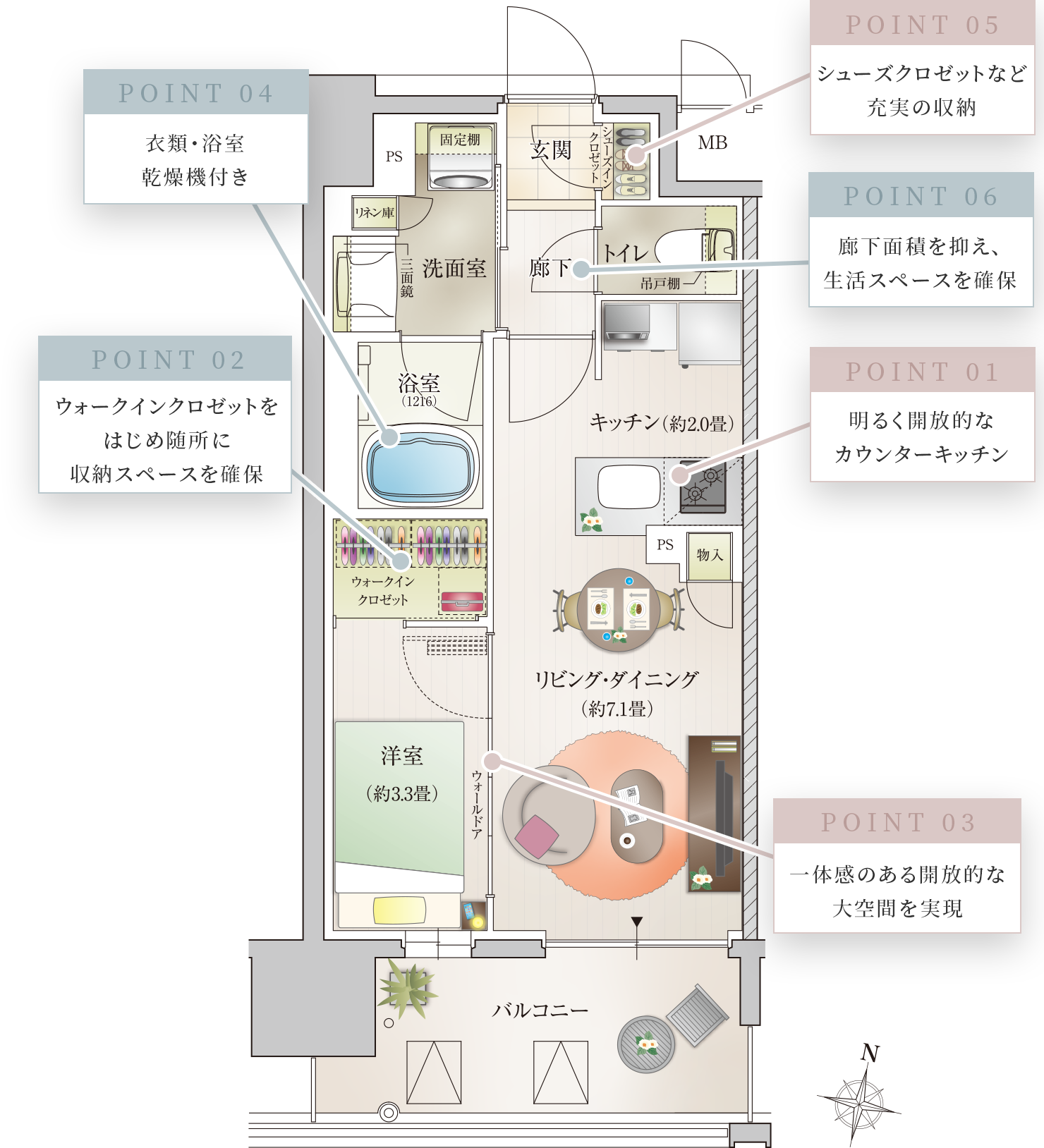 Cタイプの図面